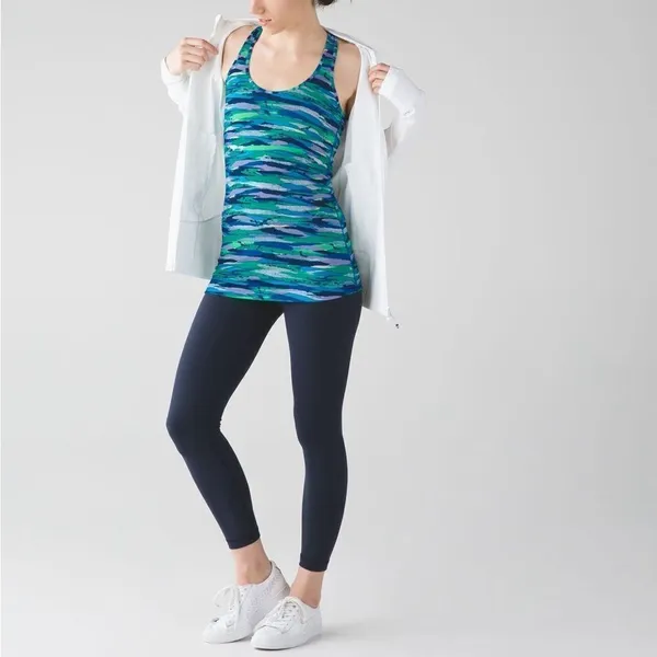 Lululemon Cool Racerback in Seven Wonders Multi Size 4 - Image 4