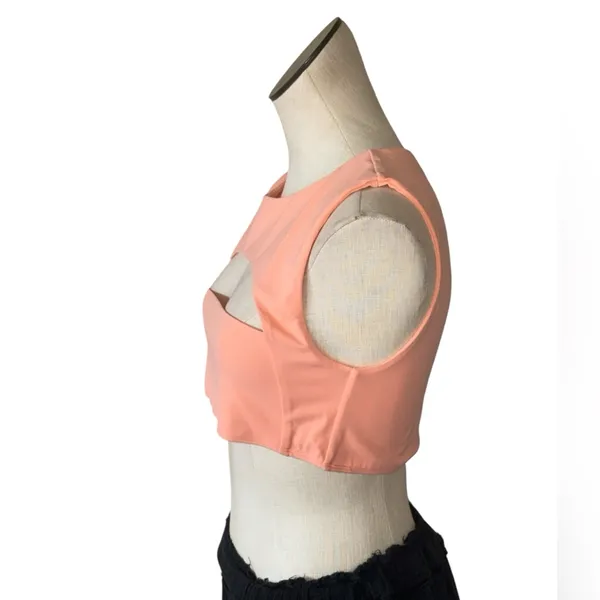 FP Movement by Free People Epic Revenge Crop Top Bra Peach XL SEPTEMBER 2026tret - Image 4
