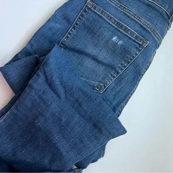Gap • Medium Blue True Skinny Destructed Jeans - Image 3