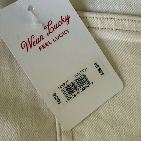 NWT Lucky Brand Mini Skirt Raw Hem Size 10(30) - Image 5