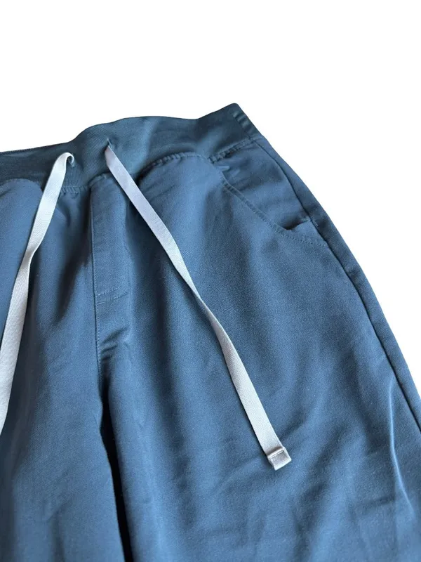 Figs Technical Collection Slate Blue Jogger Scrub Pants Zip Cargo Small Women's - Image 5