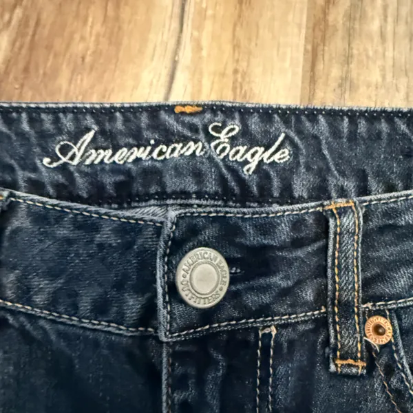 American Eagle Cut Off Denim Shorts - Image 3