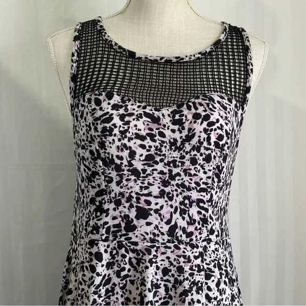 Xhilaration Animal Print Sweetheart Dress Junior L EUC - Image 4