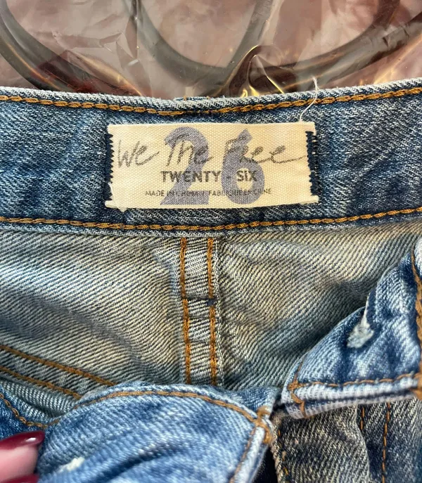 Free People Jean Shorts️ - Image 2