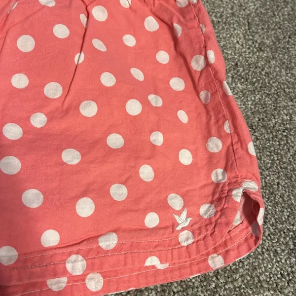 Vintage Aerie Boxer Shorts Pink Polka Dot Small - Image 3