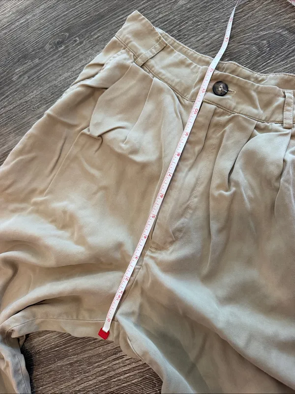 Reformation khaki straight leg pants beige tan 0 - Image 5