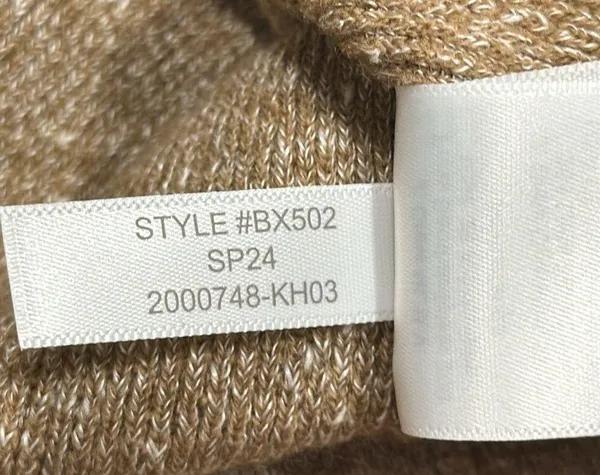 J.Crew Sweater Shell with Buttons in Merino-Linen Blend Sz L - Image 7