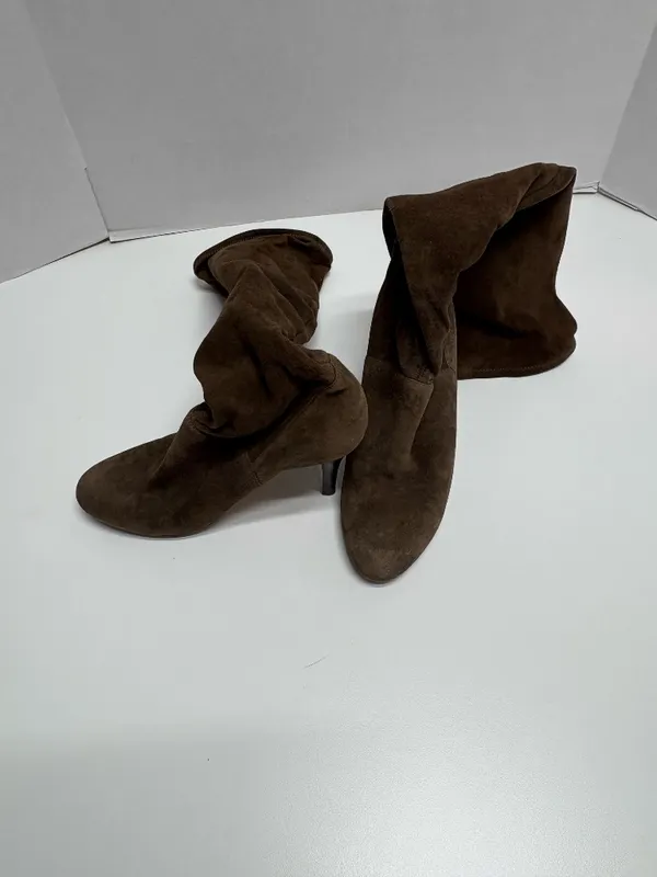 Cole Haan Women's Brown Suede Over the Knee Boots - Size 8.‎ - Image 9