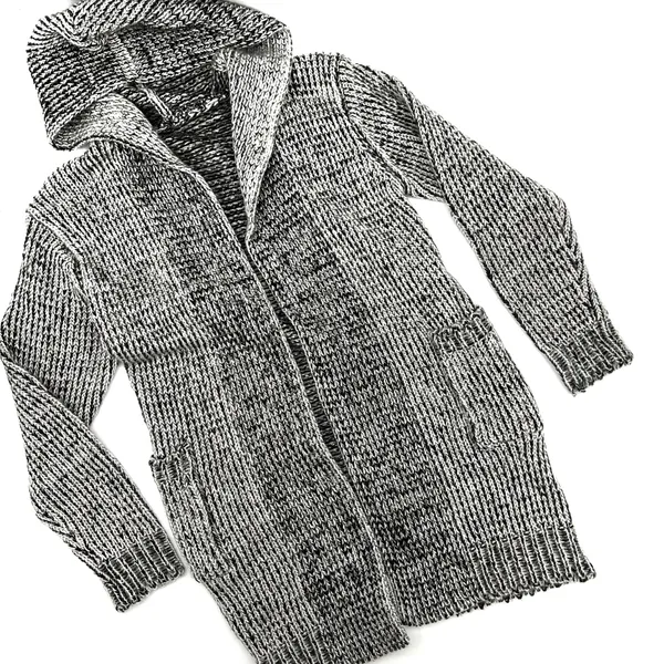 Men Sweater Cardigan Jacket Hoodie Long Sleeve Blouse Sweater Sweatshirt Knit Coat - Image 6