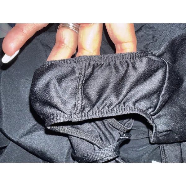 Nike Dri-FIT Running Shorts Womens L Black Activeware Training Shorts 3in Gym - Image 5