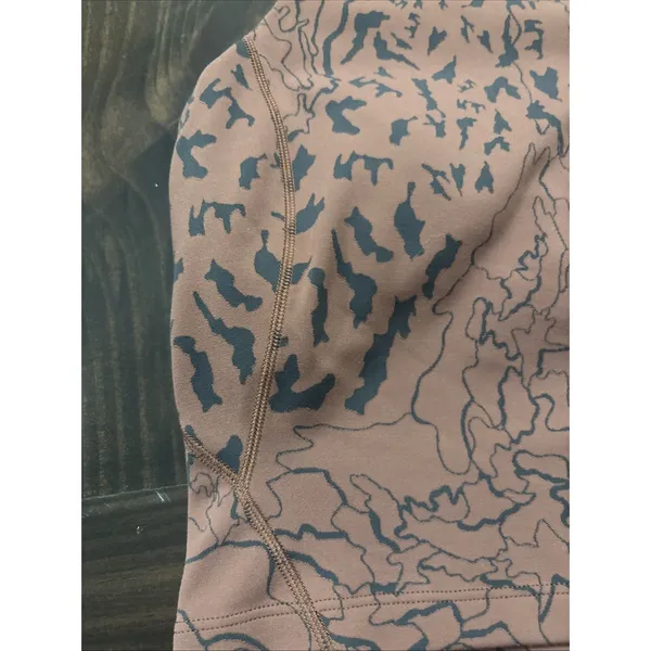 Lululemon Align High Neck Tank Top Size 2 Ancient Copper Camo Contour Jacquard - Image 2