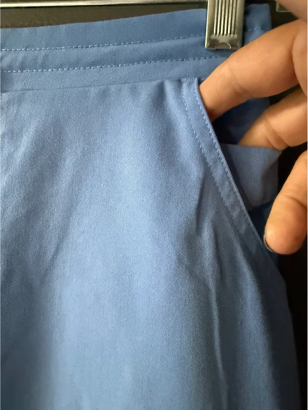 FIGS Technical Collection Light Blue Scrub Pants XXS - Image 8