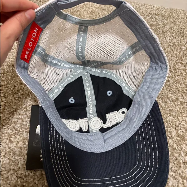 Peloton Navy and Gray Trucker Hat - Image 3
