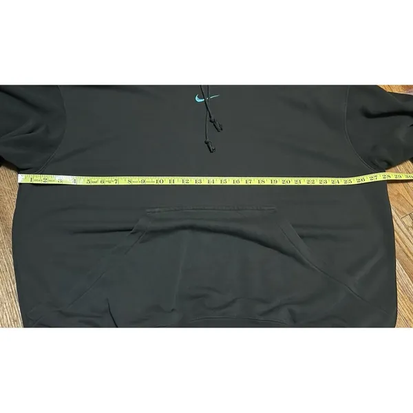 Nike Modern Fleece Oversize Hoodie Sequoia Green Center Swoosh Essential Size XL - Image 8