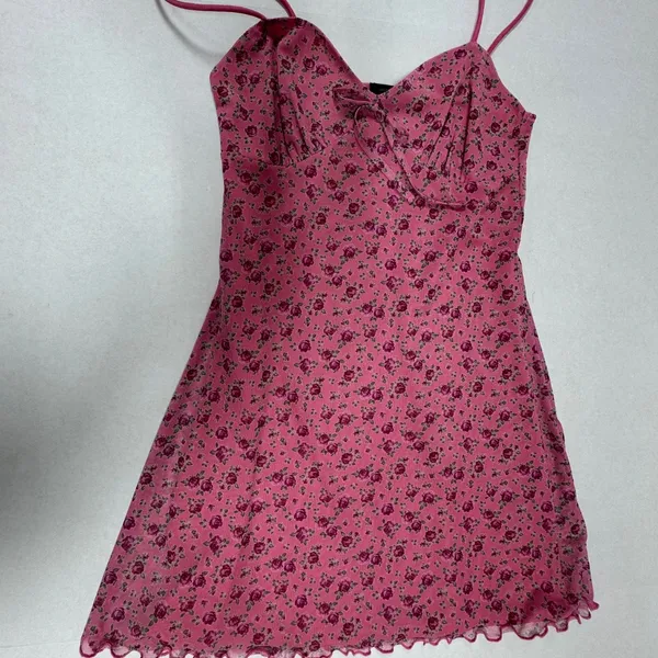 Urban Outfitters Women's Pink Dress - Size S.‎ - Image 6
