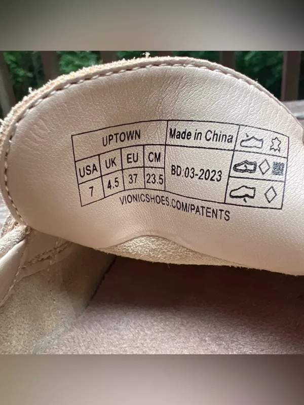 Vionic Uptown Loafers Beige Minimalist Neutral Slip On Shoes Womens|US:7 EU:37 - Image 8