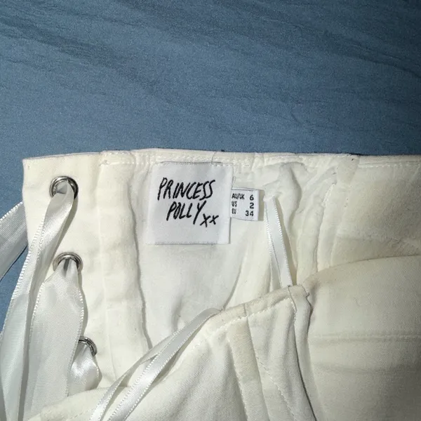 Princess Polly Cream Bustier Bra - Image 4