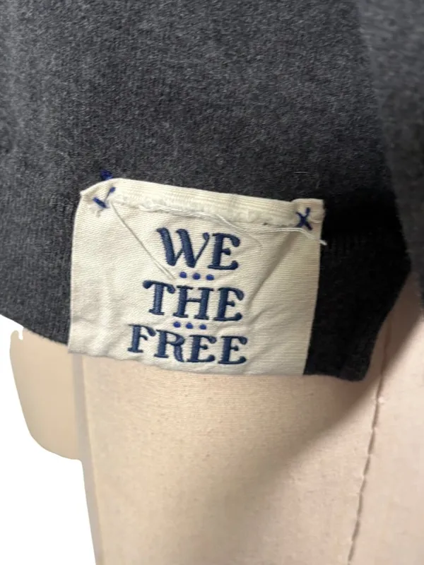 Free People We the Free Dayton Pullover in Cosmic Blue Size Medium - Image 10