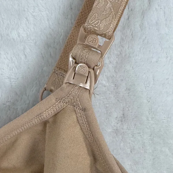 Kindred Bravely Sublime Hands Free Pumping Nursing Bra Beige Large‎ KB-DPB NEW - Image 5
