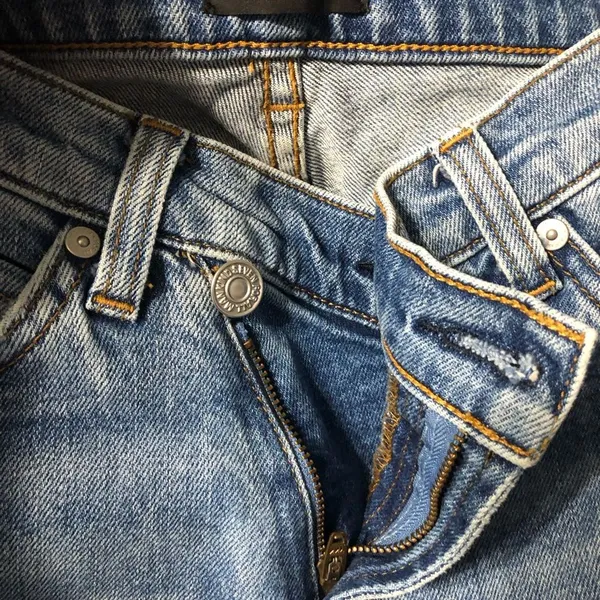 7 For All Mankind Criss Cross Denim Jeans Women's Size 24‎ Trendy - Image 8