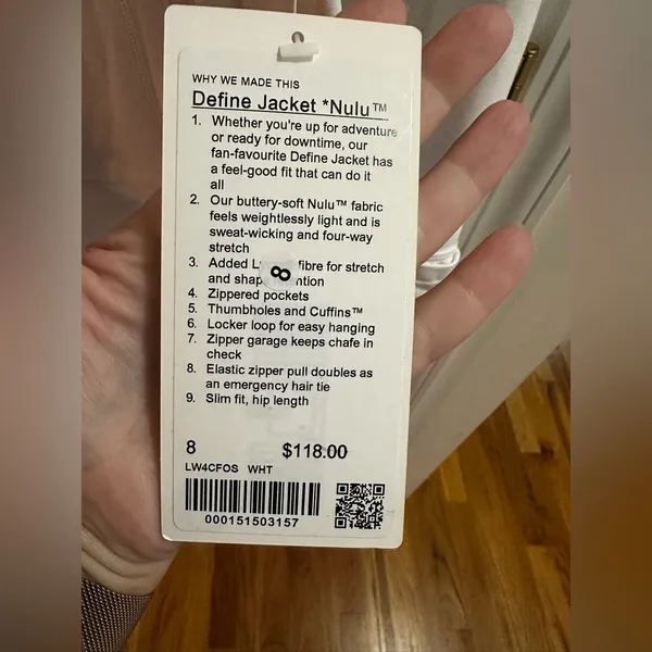 LULULEMON DEFINE JACKET - Image 2