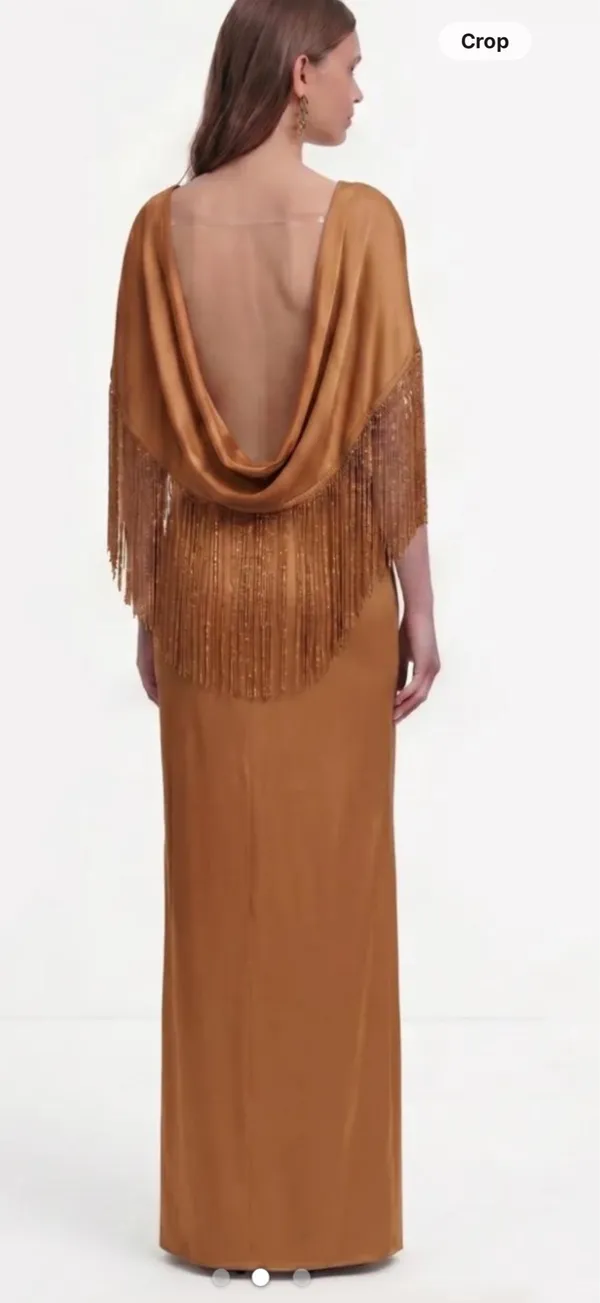 JW Pei Dress Brown Size 4 - Image 2