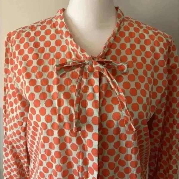 Fossil polka dot blouse - Image 2
