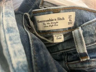Abercrombie Jeans Ultra High-Rise Curve Love - Image 3