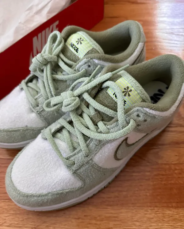 Nike dunk low SE pack fleece sneakers - Image 5