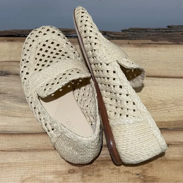 *NEW* Vince Davis raffia Loafers Size 6 A22‎ - Image 10