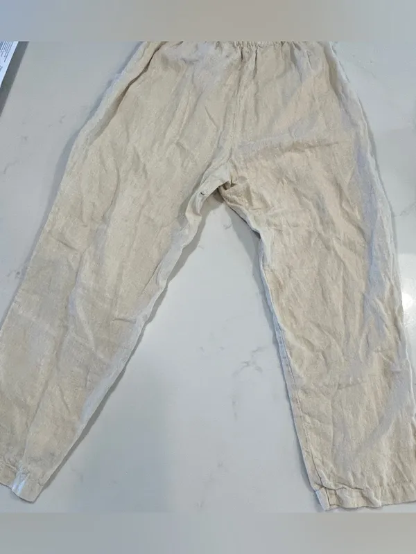 MATE The Label Willow 100% linen pants size Large - Image 2