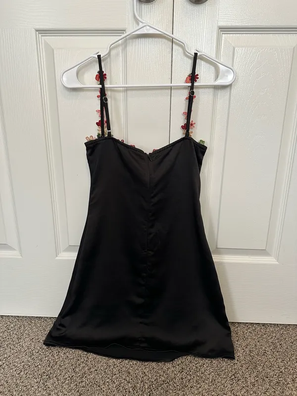 Princess Polly Dress Black Mini - Image 3