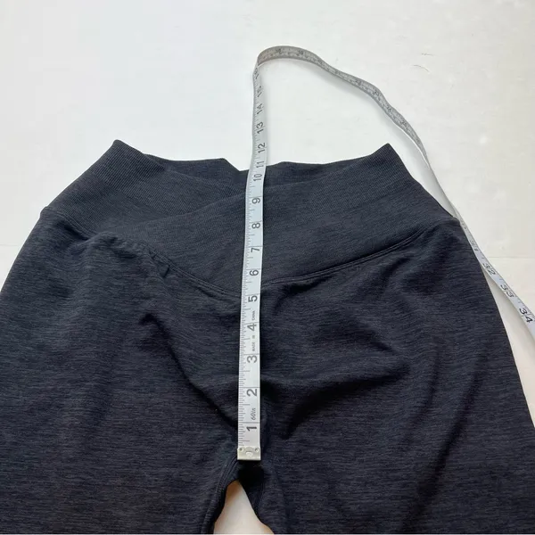 BuffBunny Snatched Seamless‎ Legging Charcoal Gray Grey Black Crossover Size XL - Image 6