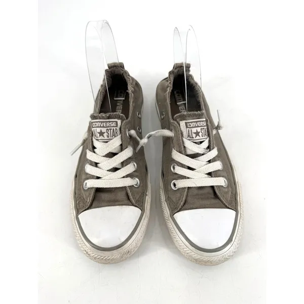 Converse Shoreline Slip On‎ Women Size 5 Gray Canvas Low Top Gorpcore Casual - Image 2