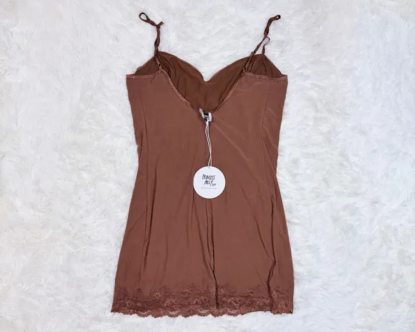 Princess Polly Lace Brown Mini Dress - Image 2