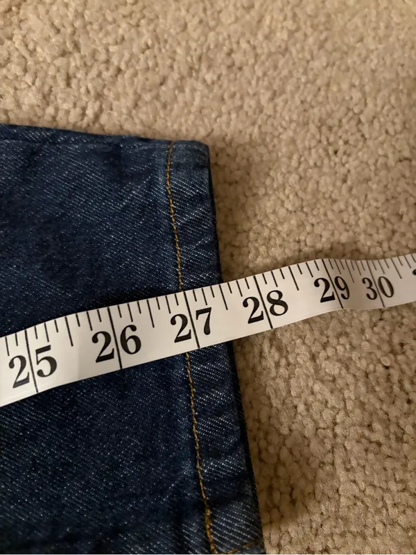 Urban outfitters BDG women’s dark blue mid rise skinny denim jeans size 28 - Image 13