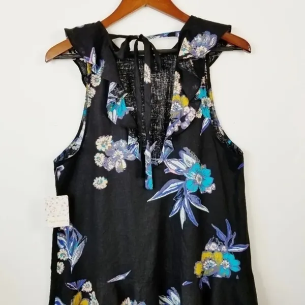 FREE PEOPLE‎ Summer In Tulum Floral Tunic S - Image 9