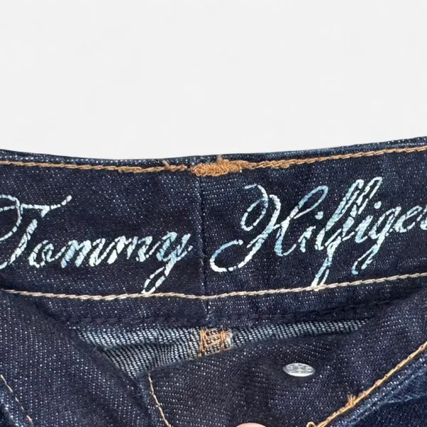 🧷 Vintage Tommy Hilfiger Indigo Denim Mini Skirt 🧷 - Image 3