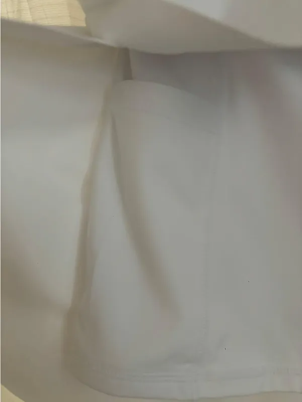 Amazon White Tennis Skirt With Built In Shorts And Pocket - Image 4