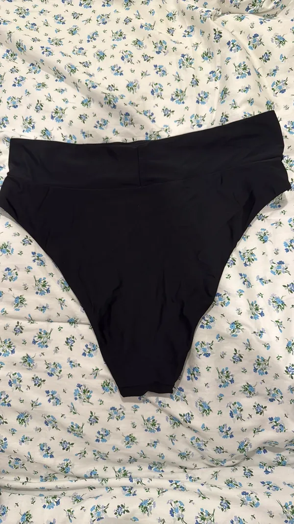 Aerie High-Waisted High-Cut Cheeky Bikini Bottom - Image 2