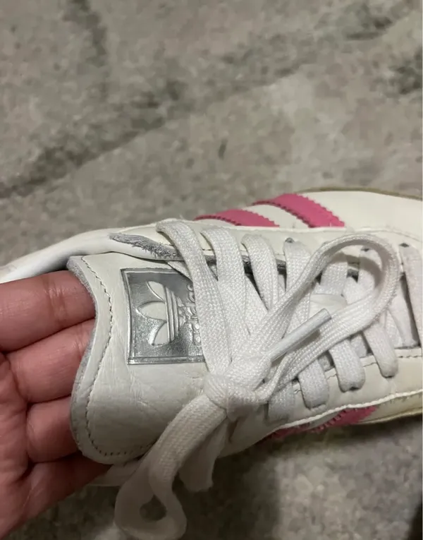 Adidas Pink Samba Sneakers - Image 3