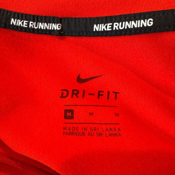 Nike Running Element Team USA Dri-FIT Quarter Zip Red‎ Pullover Womens Medium - Image 5