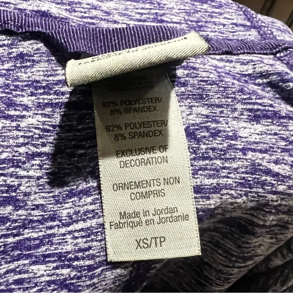 C9 champion purple full zip athletic jacket xs - Image 7