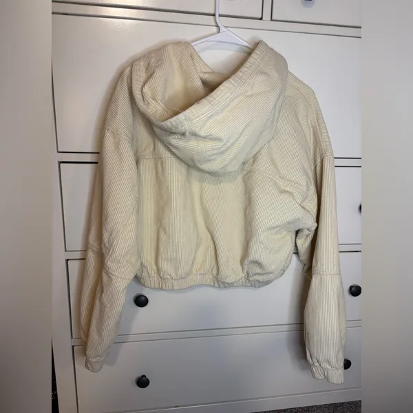 BDG Urban Outfitters Corduroy Crop Hooded Jacket - Image 2