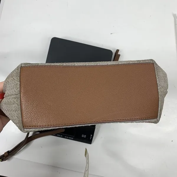 Fossil Leather Crossbody Bag Brown Purse Zippered Pockets Adjustable‎ Travel Bag - Image 7