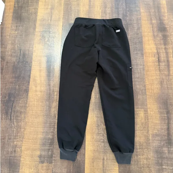 Figs Black Zamora Jogger Scrub Pants Size XS/P - Image 6