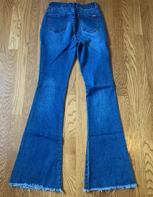 Sweet Look High waist button fly flare jeans Size 1 - Image 5