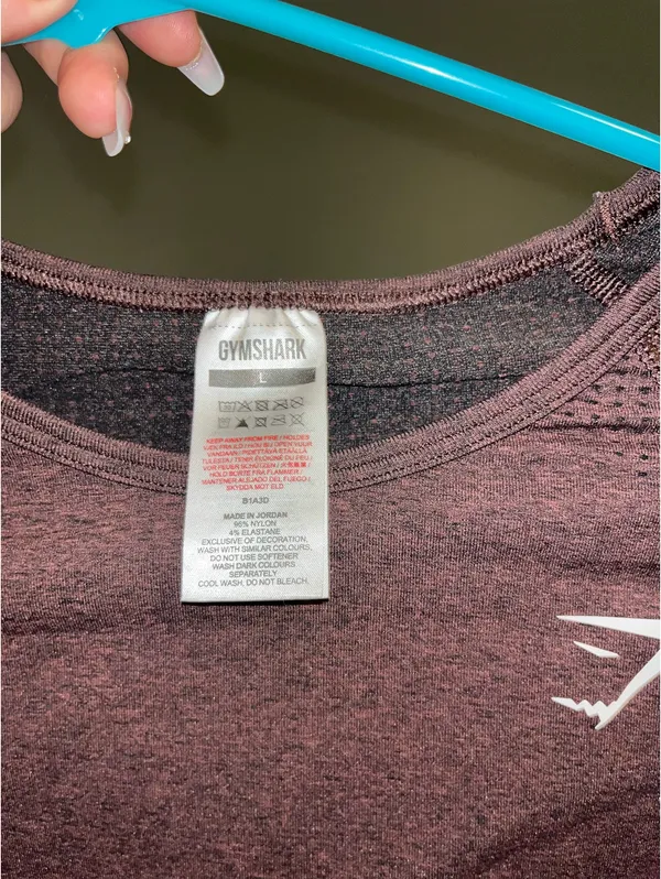 Gymshark Vital Seamless Long Sleeve Top - Image 2