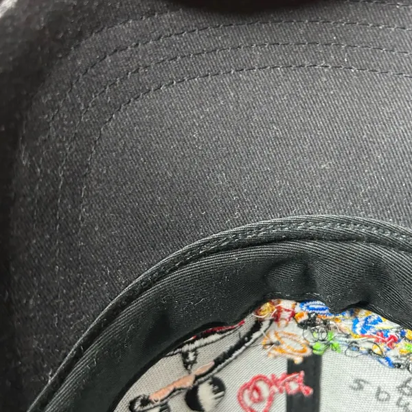 Walt Disney World Hat Adjustable SnapBack Black Raised Embroidery Mickey Mouse - Image 8