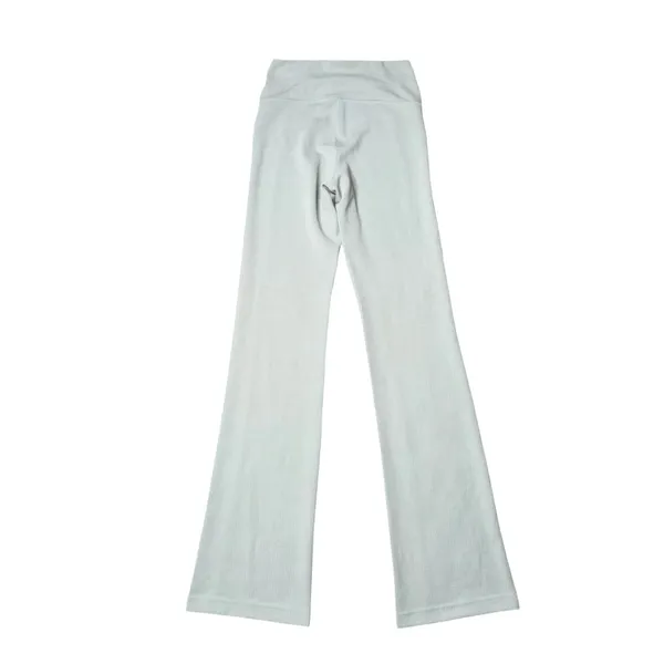 Lululemon Groove Super High Rise Flared Pants‎ Womens 2 Sage Green Ribbed Nulu - Image 5